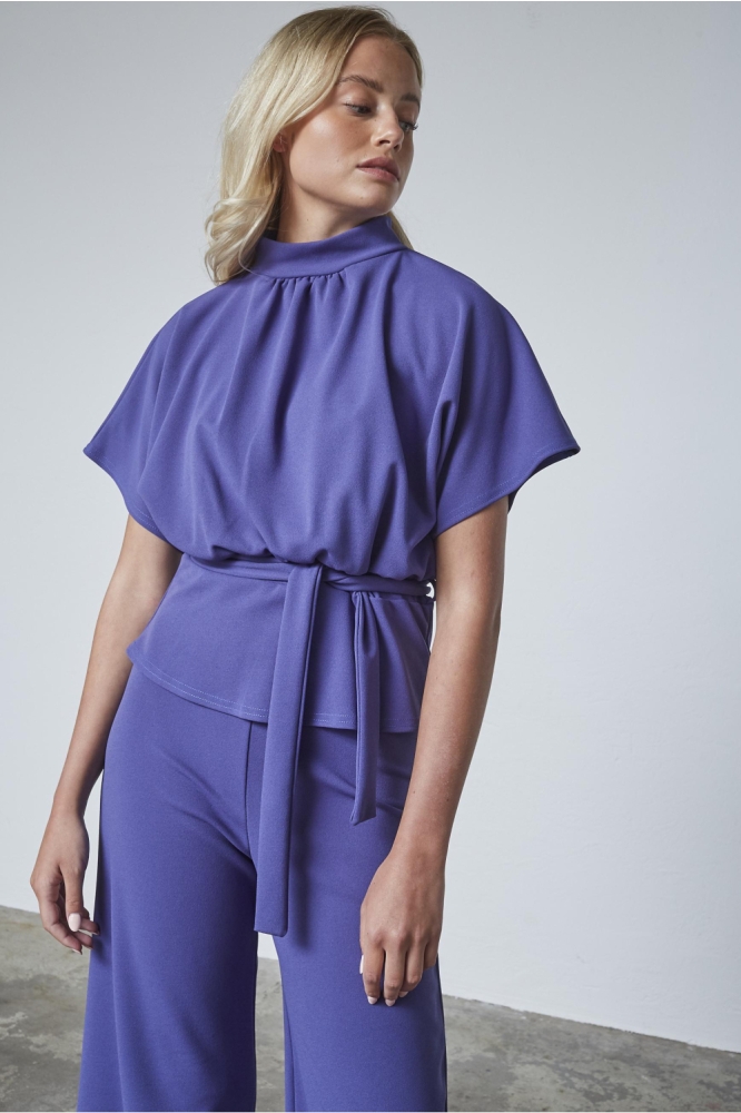 GIRL TOP 6 18806 BLUE INDIGO